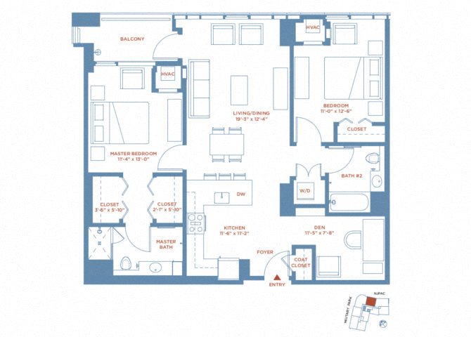 apartment PH2204 plan